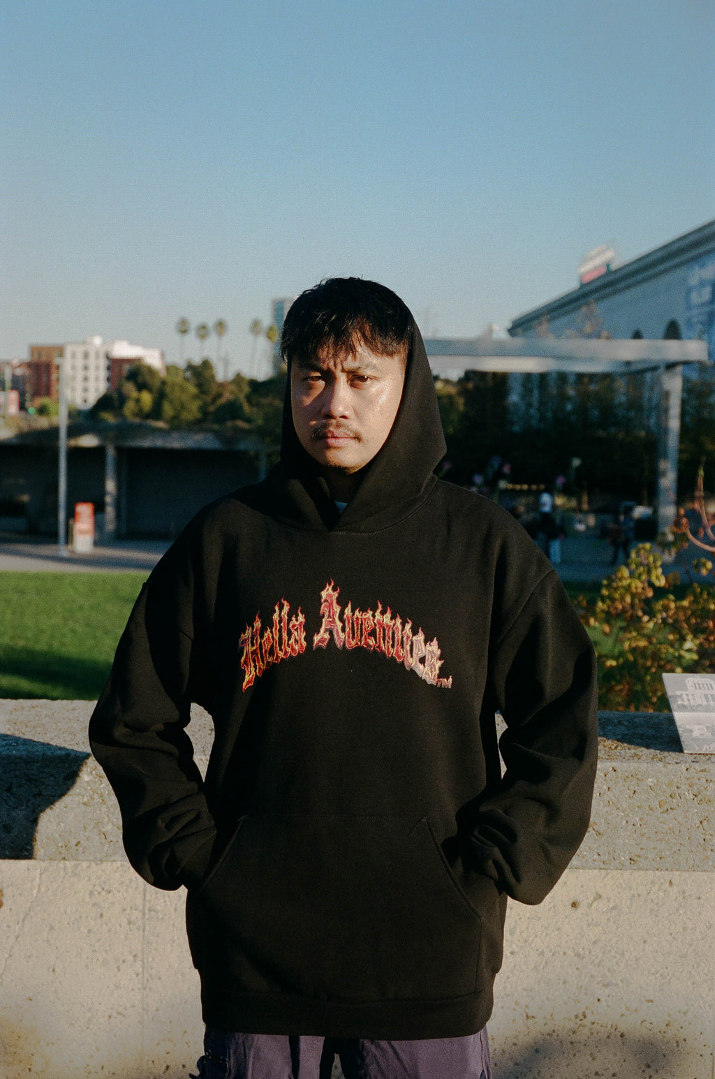 Hella Avenues LaFlame hoodie