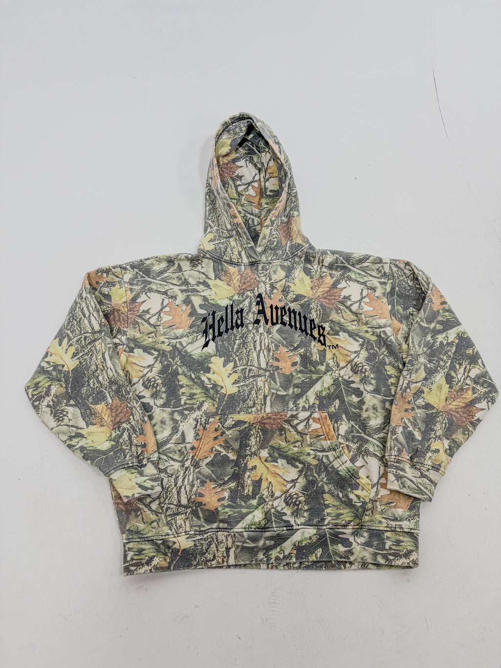 Hella Avenues vintage real tree hoodie