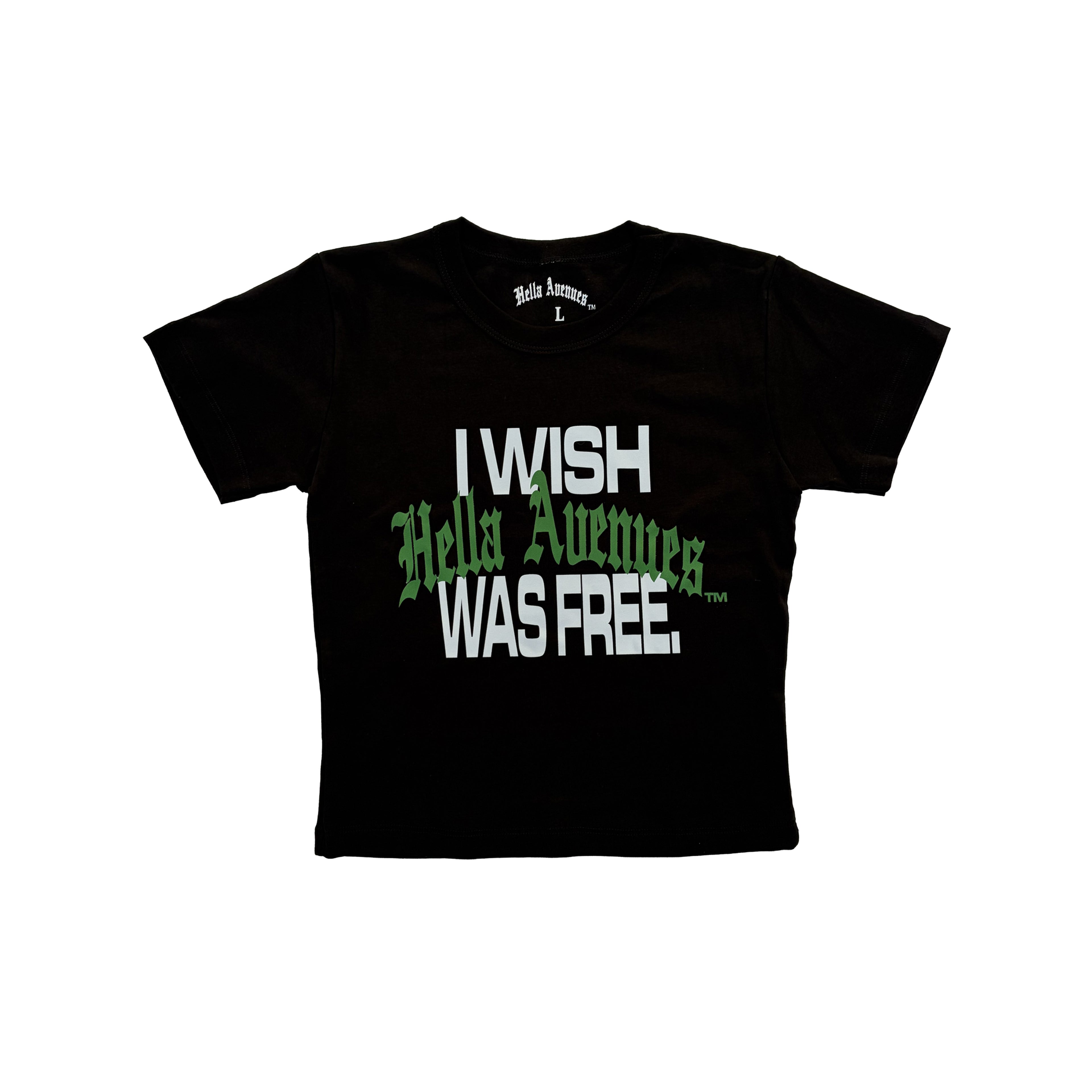 Hella Avenues women's IWHAWF black shirt